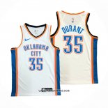 Camiseta Oklahoma City Thunder Kevin Durant #35 Association Blanco