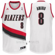 Camiseta Portland Trail Blazers Al-Farouq Aminu #8 Blanco