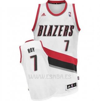 Camiseta Portland Trail Blazers Brandon Roy #7 Blanco