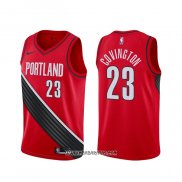 Camiseta Portland Trail Blazers Robert Covington #23 Statement Rojo