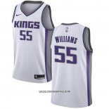 Camiseta Sacramento Kings Jason Williams #55 Association 2019-20 Blanco