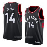 Camiseta Toronto Raptors Danny Green #14 Statement 2018 Negro