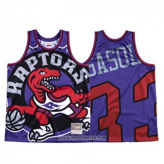 Camiseta Toronto Raptors Marc Gasol #33 Mitchell & Ness Big Face Violeta