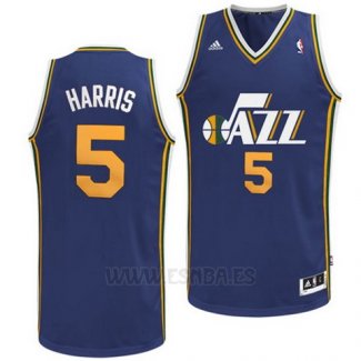 Camiseta Utah Jazz Devin Harris #5 Azul