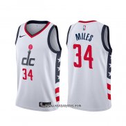 Camiseta Washington Wizards C.j. Miles #34 Ciudad 2019-20 Blanco