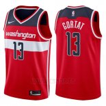 Camiseta Washington Wizards Marcin Gortat #13 Icon 2017-18 Rojo