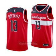 Camiseta Washington Wizards Thomas Bryant #13 Icon 2018 Rojo