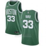 Camiseta Boston Celtics Bird Ciudad #33 2017-18 Verde