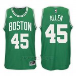 Camiseta Boston Celtics Kadeem Ray Allen #45 Road Kelly 2017-18 Verde