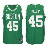 Camiseta Boston Celtics Kadeem Ray Allen #45 Road Kelly 2017-18 Verde