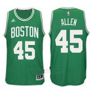 Camiseta Boston Celtics Kadeem Ray Allen #45 Road Kelly 2017-18 Verde