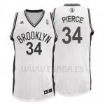 Camiseta Brooklyn Nets Paul Pierce #34 Blanco
