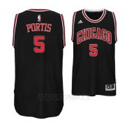 Camiseta Chicago Bulls Bobby Portis #5 Negro