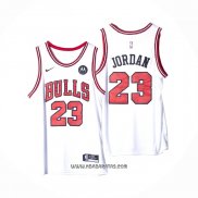 Camiseta Chicago Bulls Michael Jordan #23 Association 2022-23 Blanco