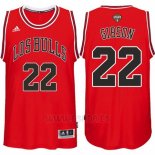 Camiseta Chicago Bulls Taj Gibson #22 Rojo