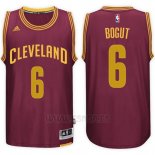 Camiseta Cleveland Cavaliers Andrew Bogut #6 2015 Rojo