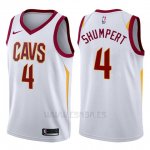 Camiseta Cleveland Cavaliers Iman Shumpert #4 Swingman Association 2017-18 Blanco