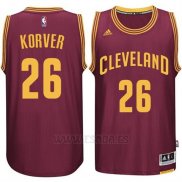 Camiseta Cleveland Cavaliers Kyle Korver #26 2015 Rojo