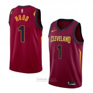 Camiseta Cleveland Cavaliers Rodney Hood Finals Bound Icon #1 2017-18 Rojo