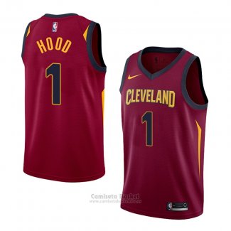 Camiseta Cleveland Cavaliers Rodney Hood Finals Bound Icon #1 2017-18 Rojo