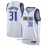 Camiseta Dallas Mavericks David Thompson #31 Association 2023-24 Blanco