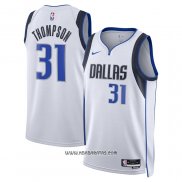 Camiseta Dallas Mavericks David Thompson #31 Association 2023-24 Blanco