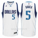 Camiseta Dallas Mavericks J.j. Barea #5 Blanco
