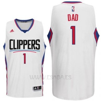 Camiseta Dia del Padre Los Angeles Clippers DAD #1 Blanco