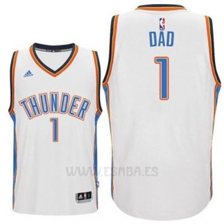 Camiseta Dia del Padre Oklahoma City Thunder DAD #1 Blanco