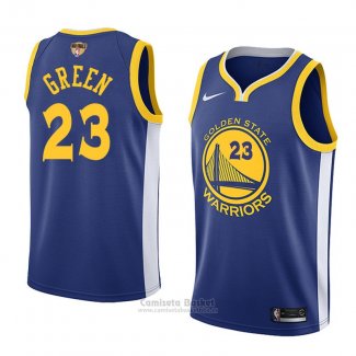 Camiseta Golden State Warriors Draymond Green Finals Bound Icon #23 2017-18 Azul