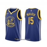 Camiseta Golden State Warriors Mychal Mulder #15 Icon Azul