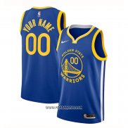 Camiseta Golden State Warriors Personalizada Icon 2020-21 Azul