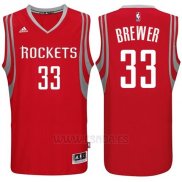 Camiseta Houston Rockets Corey Brewer #33 Rojo