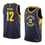 Camiseta Indiana Pacers Damien Wilkins #12 Icon 2018 Azul