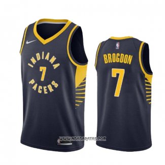 Camiseta Indiana Pacers Malcolm Brogdon #7 Icon Azul