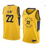 Camiseta Indiana Pacers Tj Leaf #22 Statement 2018 Amarillo