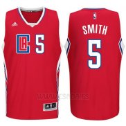 Camiseta Los Angeles Clippers Josh Smith #5 Rojo