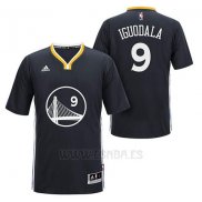 Camiseta Manga Corta Golden State Warriors Andre Iguodala #9 Negro