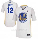 Camiseta Manga Corta Golden State Warriors Andrew Bogut #12 Blanco