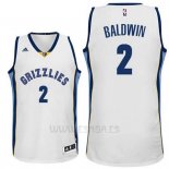 Camiseta Memphis Grizzlies Wade Baldwin #2 Blanco