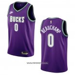 Camiseta Milwaukee Bucks Marjon Beauchamp #0 Classic 2022-23 Violeta