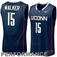 Camiseta NCAA Connecticut Walker #15 Azul