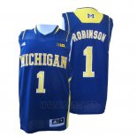 Camiseta NCAA Michigan State Spartans Glenn Robinson #1 Azul
