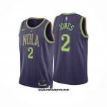 Camiseta New Orleans Pelicans Herbert Jones #2 Ciudad 2024-25 Violeta
