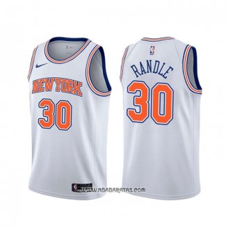 Camiseta New York Knicks Julius Randle #30 Statement Blanco