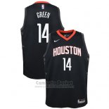 Camiseta Nino Houston Rockets Danny Green Statement #14 2017-18 Negro