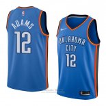 Camiseta Oklahoma City Thunder Steven Adams Icon #12 2017-18 Azul