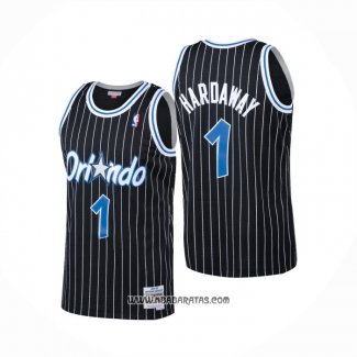 Camiseta Orlando Magic Anfernee Hardaway #1 Mitchell & Ness 1994-95 Negro