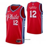 Camiseta Philadelphia 76ers Tobias Harris #12 Statement 2020 Rojo