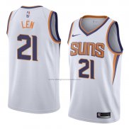 Camiseta Phoenix Suns Alex Len #21 Association 2018 Blanco
